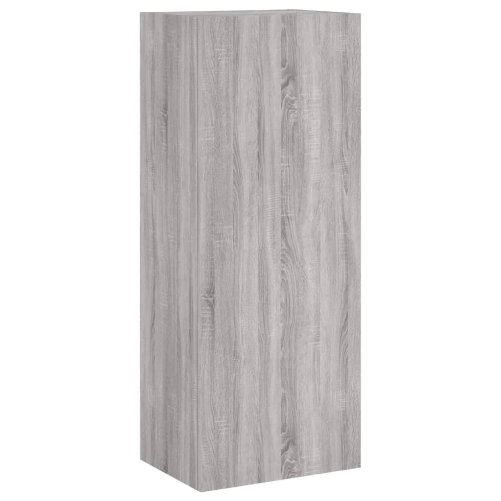 Mobile TV multimediale scaffale TV credenza TV sala da pranzo soggiorno camera da letto 5 pezzi legno ingegnerizzato Sonoma grigio 02_0029308