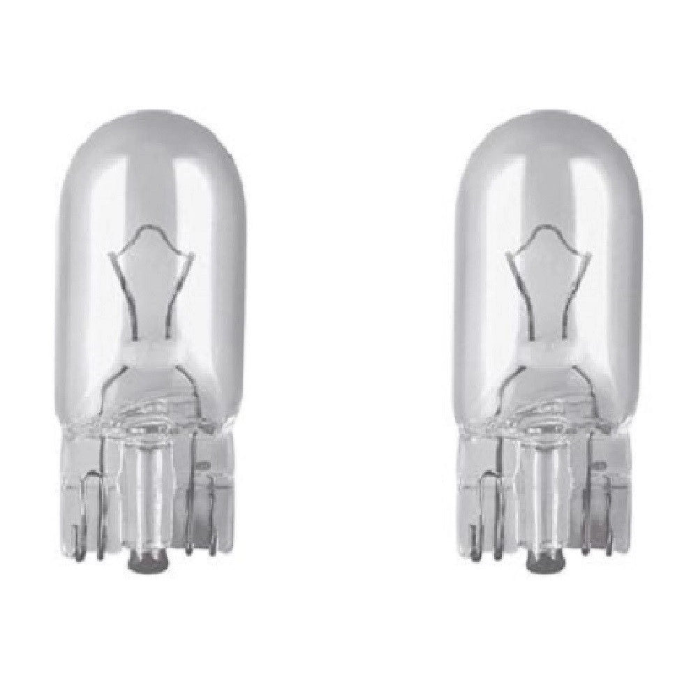 Trade Shop - Lampadine Di Posizione T10 W5w 12v Auto 5w Luce Calda Alogena L-p129 No Canbus -