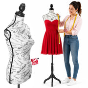 Manichino Sartoriale Femminile con 50 Spilli Modello Paris per Sartoria Donna