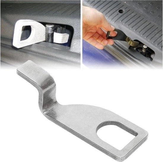 Supporto per l'aria fresca per la portiera posteriore - Sostegno per l'aria fresca per auto in acciaio inossidabile T5 T6 - Supporto per appendere l'aria fresca.