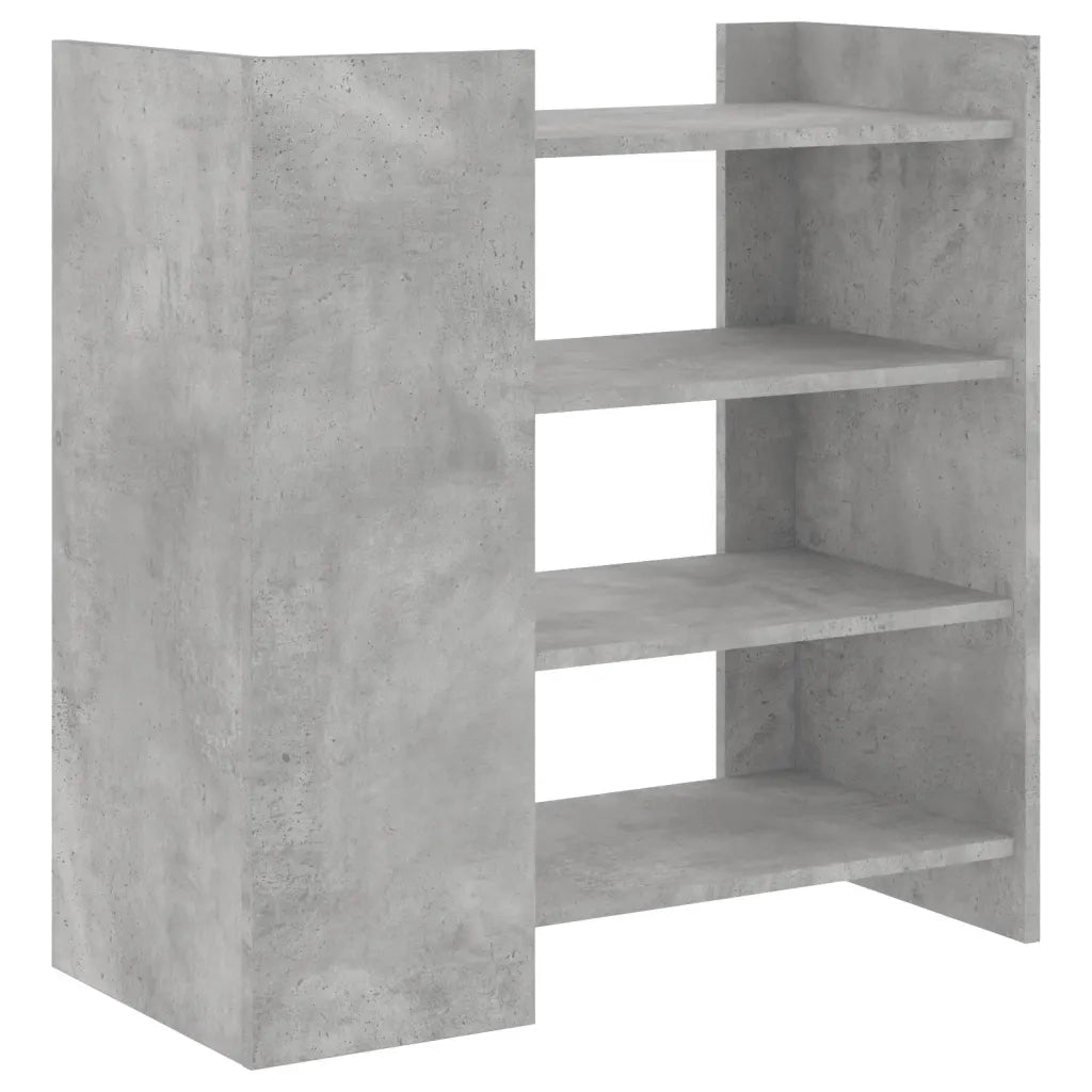 Credenza | Madia | Buffet da pranzo | Armadio da pranzo Grigio Cemento 73,5x35x75 cm in Legno Multistrato