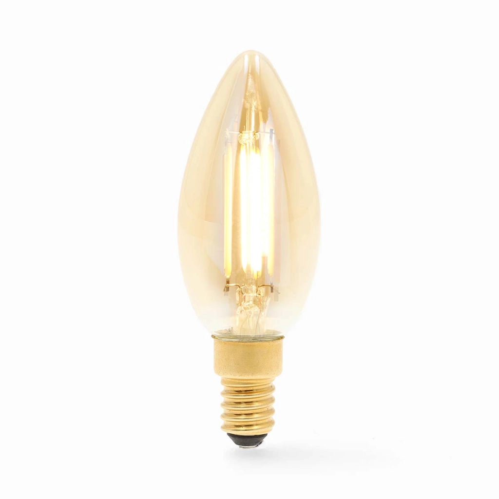 Lampadina connessa Wi-Fi LED 5W 470lm E14 SmartLife a forma di candela Bianco Nedis