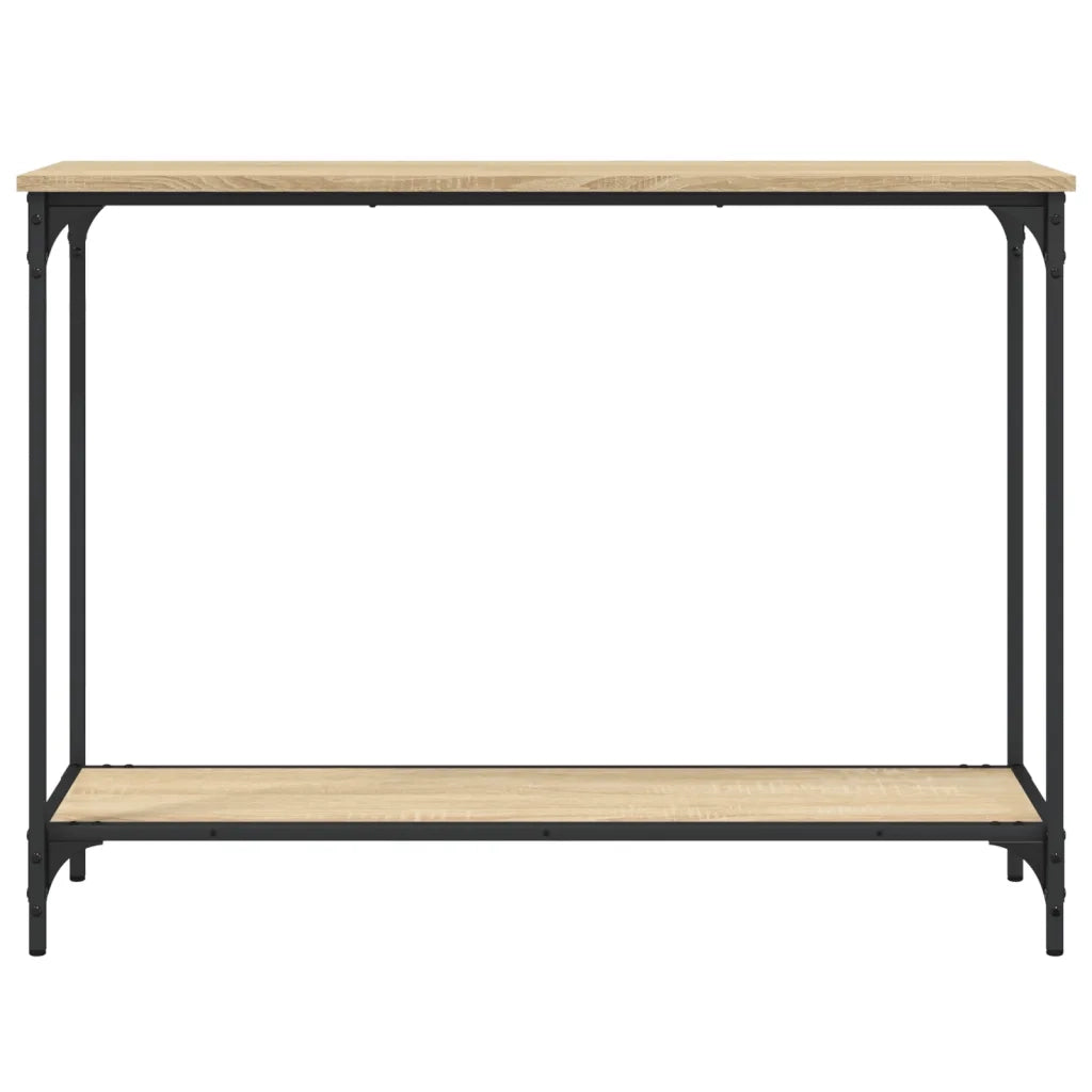 Tavolino Consolle Rovere Sonoma 101x30,5x75cm Legno Multistrato 837703