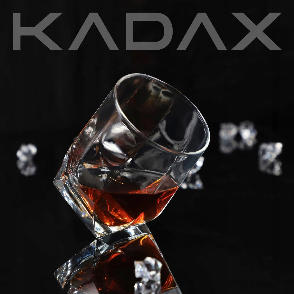 Set di 6 bicchieri KADAX da 320 ml per whisky, bevande e succhi di frutta.