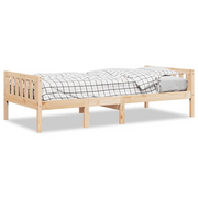 Letto per Bambini | Letto Infantile | Lettino senza Materasso 80x200 cm Legno Massello Pino