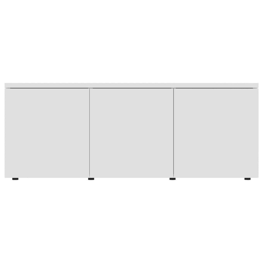 Mobile TV Bianco 80x34x30 cm in Truciolato