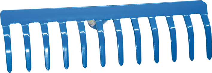 Rastrello tipo pesante 14 d acciaio stampato papillon