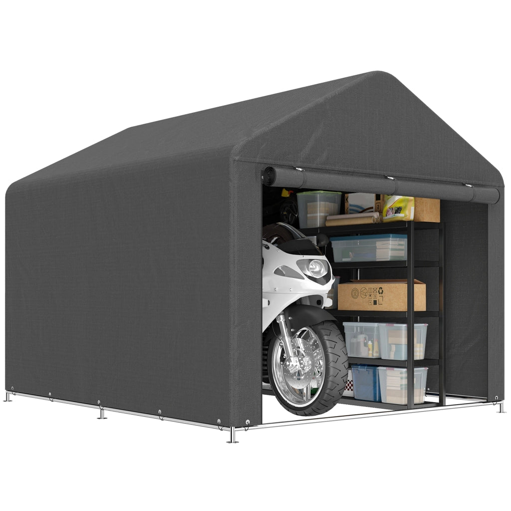 Tenda da Giardino Impermeabile ¨C zephmum ¨C 200x238x183 cm Grigio