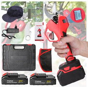 Snoeischaar elettrica senza fili - Batteria a litiio - 40V - Batteria 20V - Manubrio pieghevole