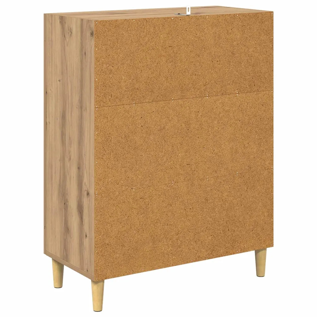 Credenza-Buffet-Armadio da cucina Rovere artigianale 69,5 x 34 x 90 cm Legno multistrato 221977