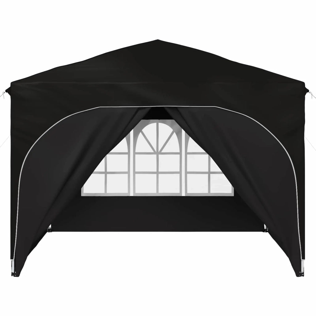 Tenda per feste a pop-up-Gazebo 290 x 290 x 245 cm Nero 331252