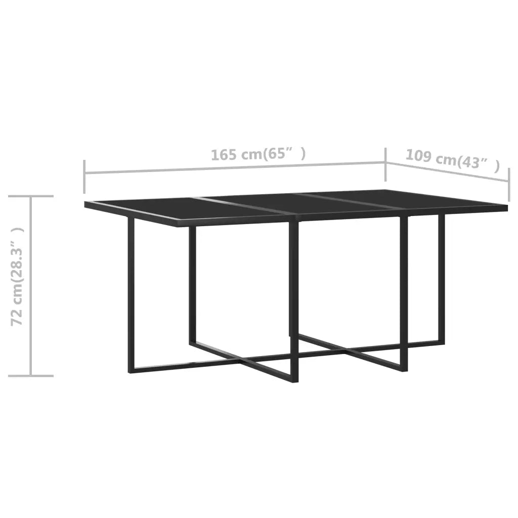 Set da Pranzo per Esterni 7 pz con Cuscini in Polyrattan Grigio 313118