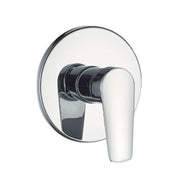Trade Shop - Miscelatore Doccia Ad Incasso Da Parete Bagno Monocomando Cromato Cube 87122 -