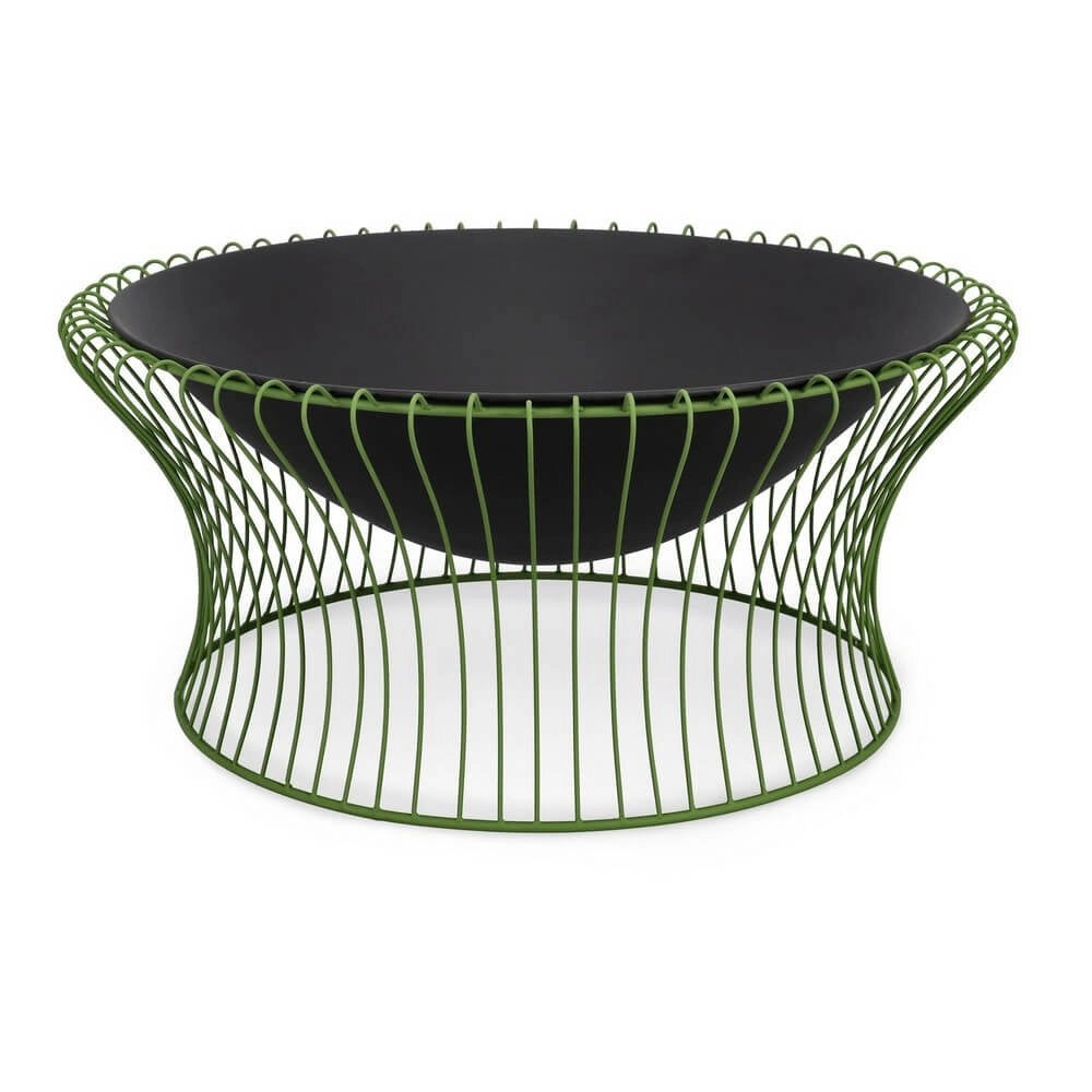 Braciere Acciaio Verde Moderno da Esterno 78 cm - VELKAN