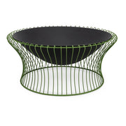 Braciere Acciaio Verde Moderno da Esterno 78 cm - VELKAN