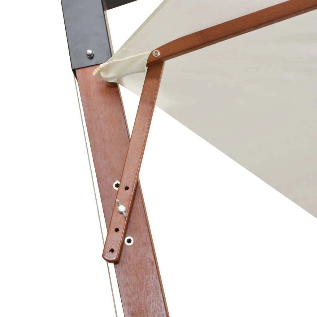Ombrellone con asta in legno bianco da 350 cm 02_0008037