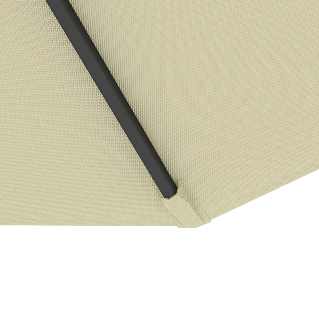 Ombrellone da Giardino 3x2.5 m Braccio Inclinabile ¨C zephmum ¨C Beige