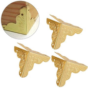Protezioni angolari 12 pezzi - Decorative protezioni - Acciaio - Bumper di sicurezza per ufficio - Protezione per mobili - 2,4 cm di lunghezza - Protezione angolare