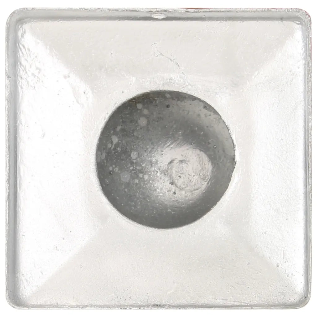 Tappi per Pali 6 pz Estremità a Globo Metallo Zincato 91x91 mm 145499
