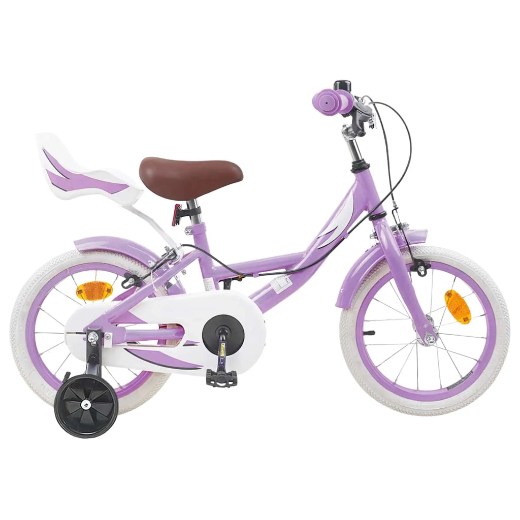 Bicicletta per Bambini 12 Pollici per bambini di 2-4 anni Viola 42009453