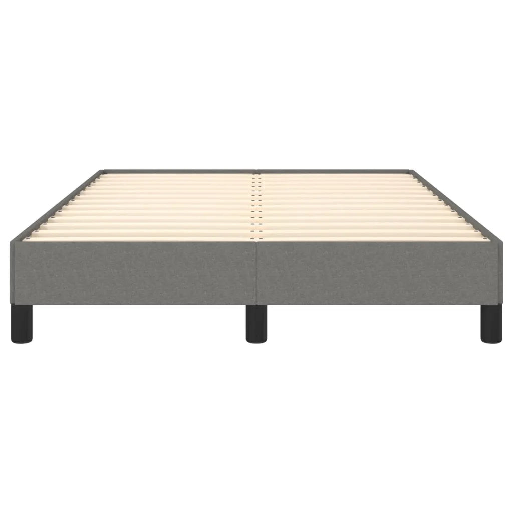 Giroletto senza Materasso Grigio Scuro 120x200 cm Tessuto 346705