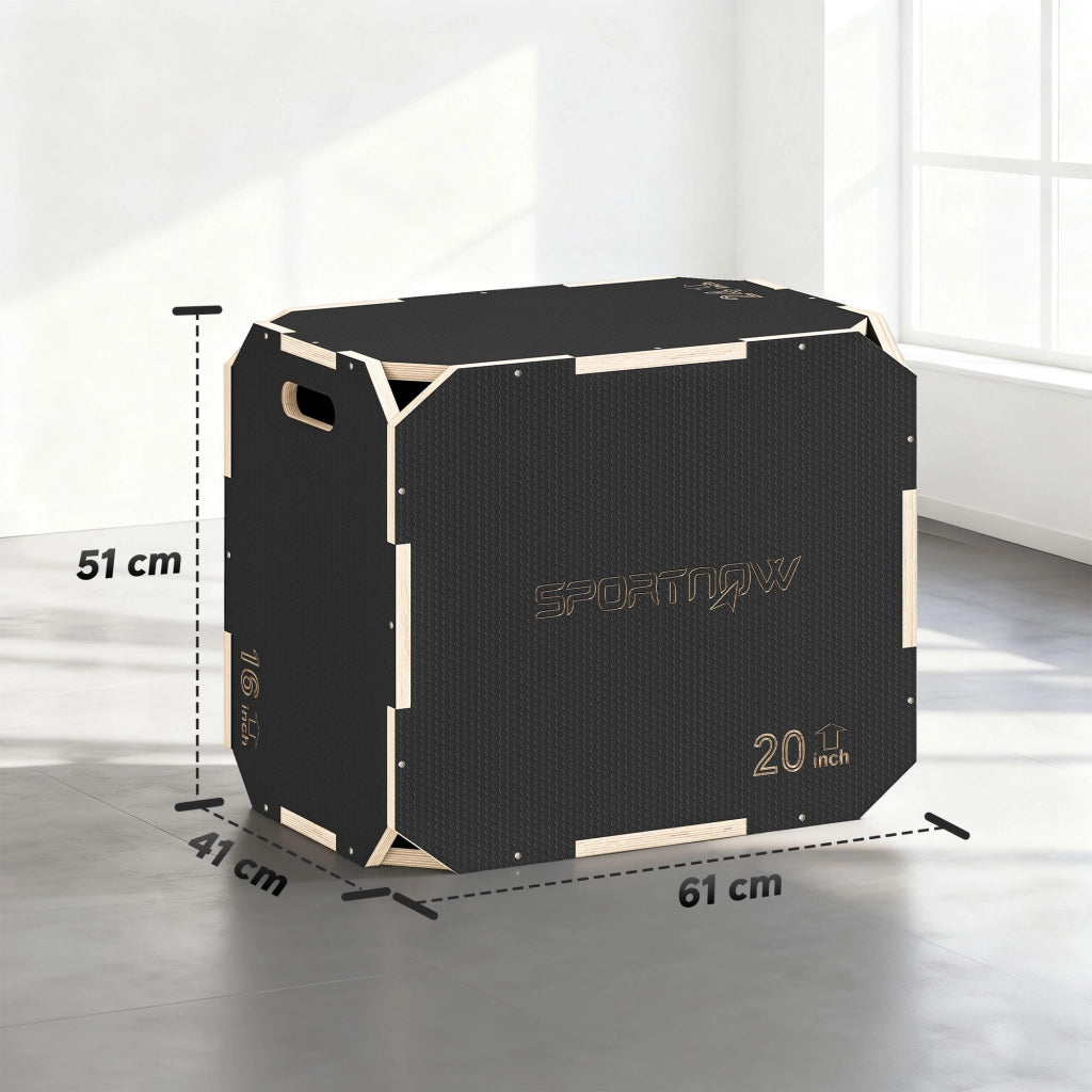 Tavolino da fitness ¨C Minimal ¨C Legno, nero
