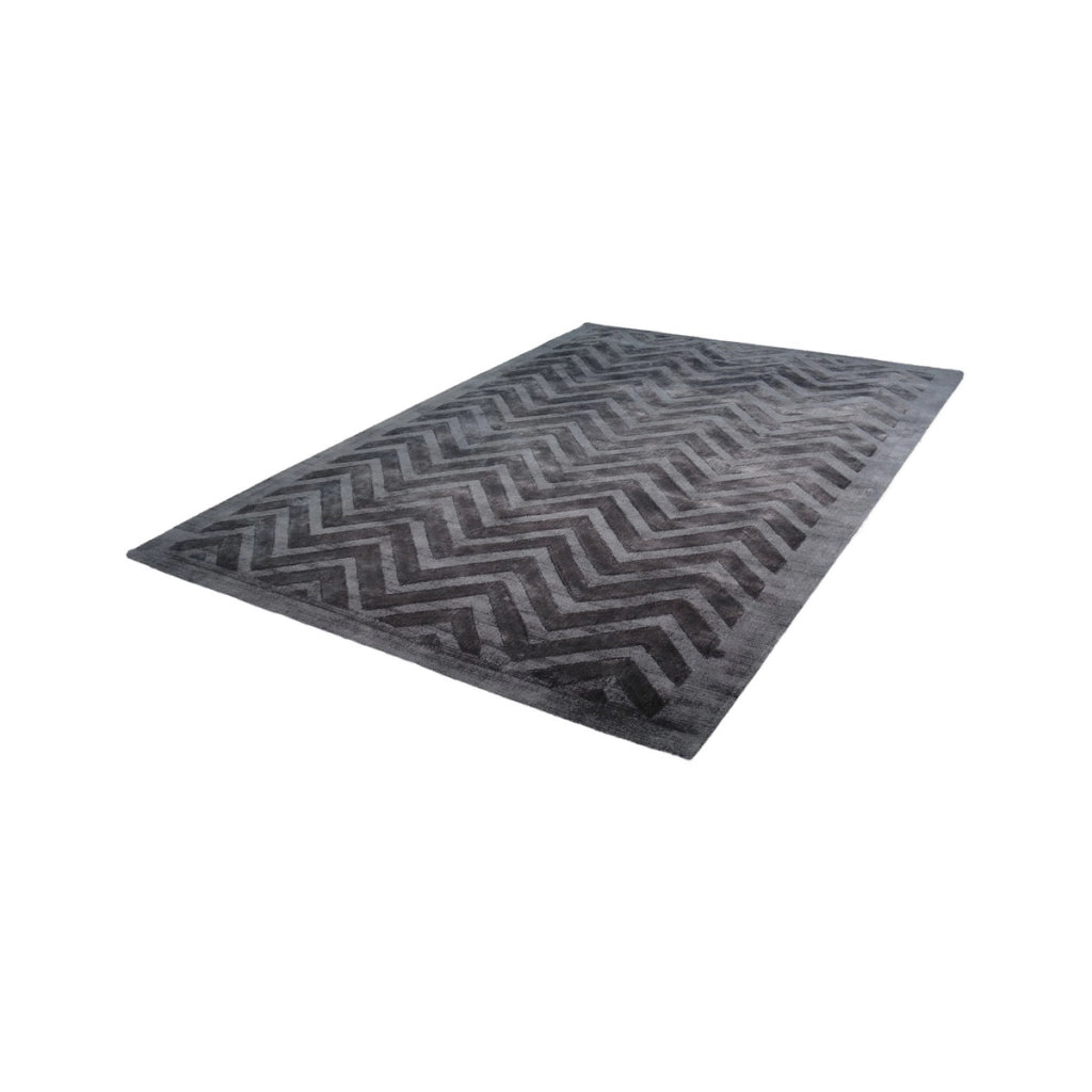 Tappeto di lusso a pelo corto Luxury grigio antracite