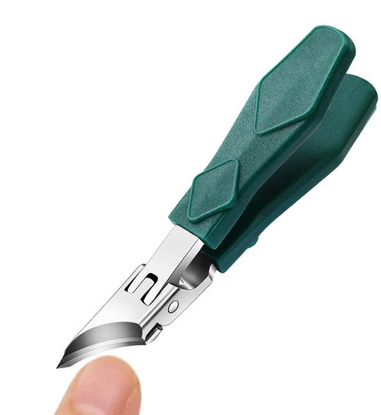 Nagelknipper Ingegroeid Ergonomico - Design Ergonomico - Per Teenager - Con Manico - Strumento Professionale - Antiscatto - Facile da Usare