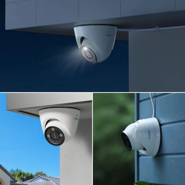 Telecamera Dome IP PoE di Sicurezza 4K 8MP IP67, Serie P434