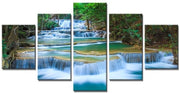 Tela da Parete Jungle Cascata 160x80 cm