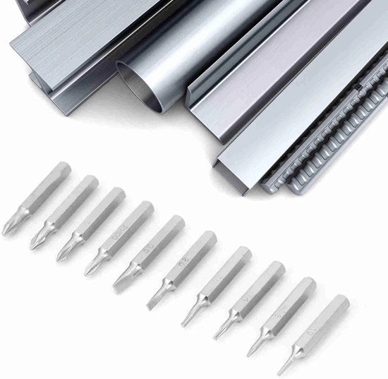 Set a strumenti di riparazione a 10 pezzi con set di morsetti PH00/PH0/Z1/Z0/3.0/2.0/1.0/T5/T4/Star 08
