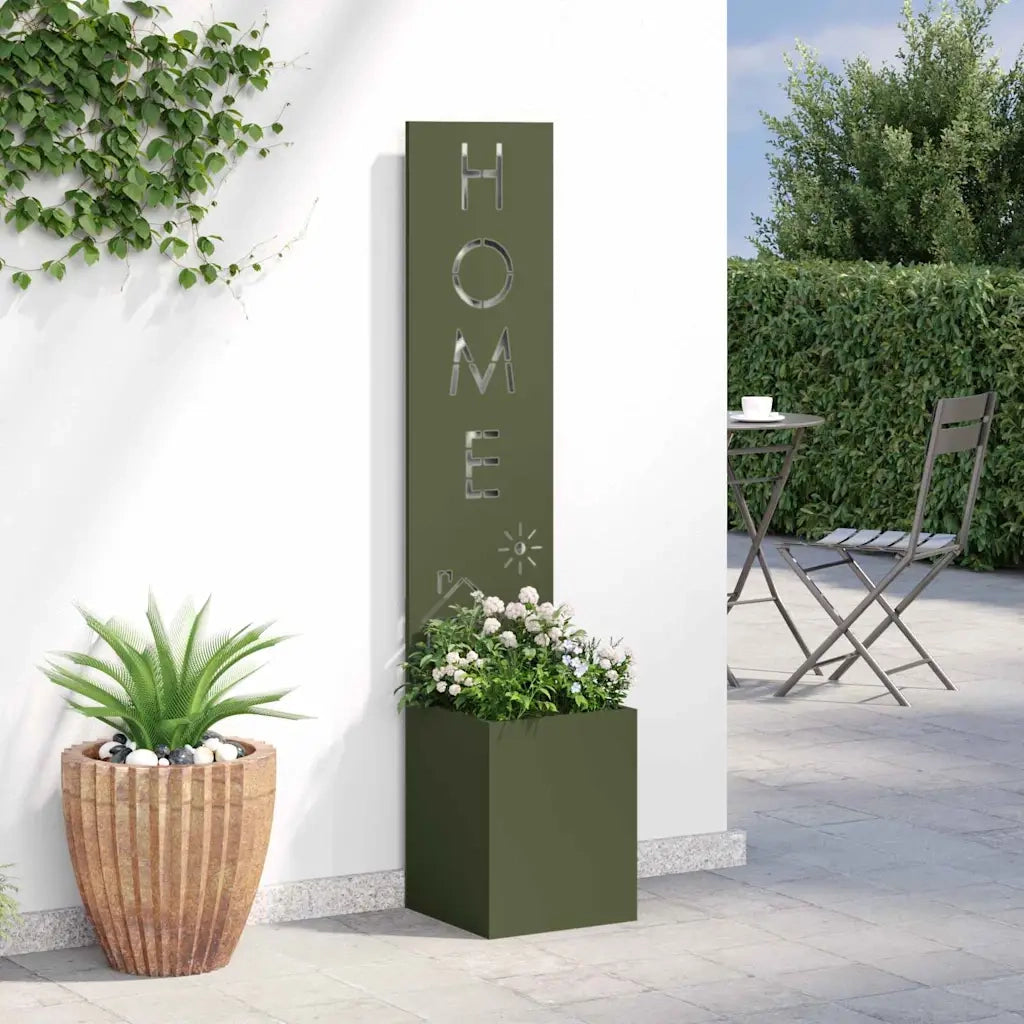 Schermo per privacy in giardino Oliver verde 32 x 32 x 150 cm CFW2456319