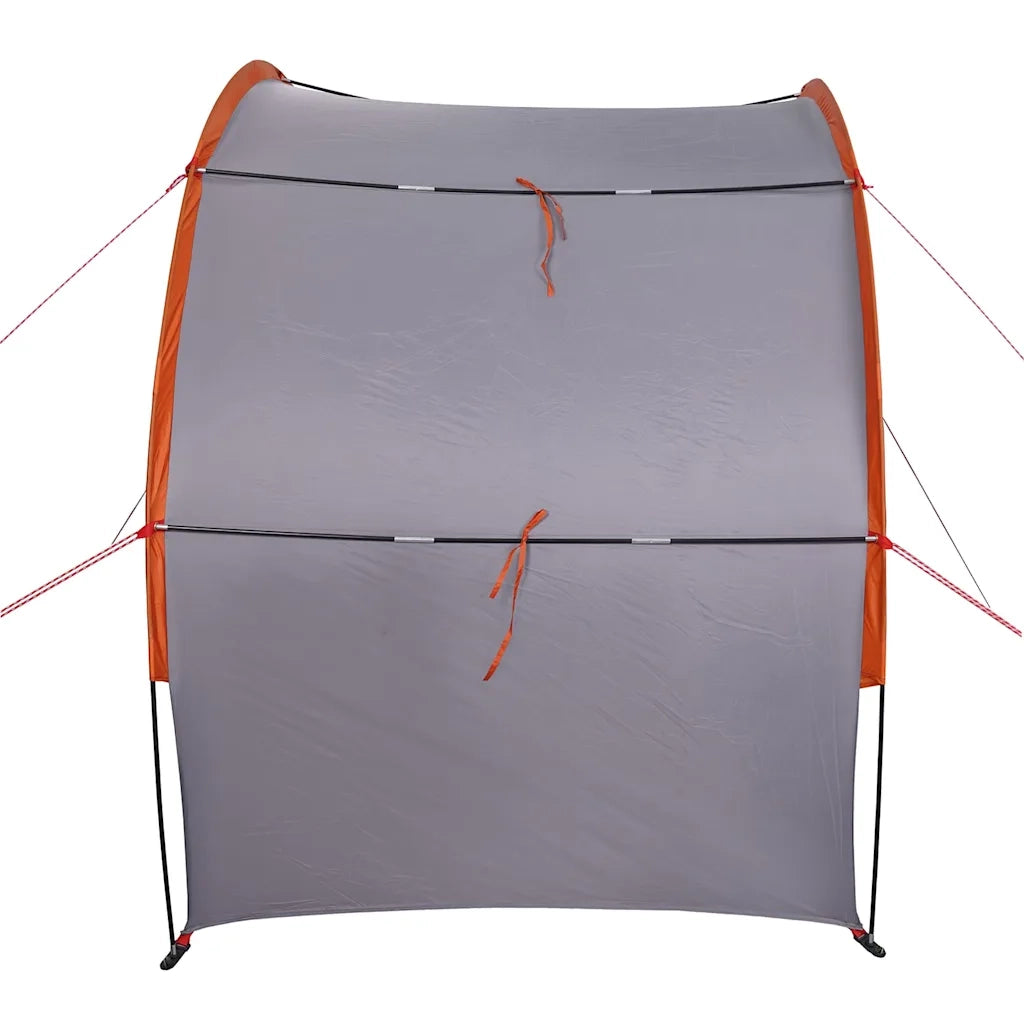Tenda Portaoggetti Grigio e Arancione Impermeabile 94642