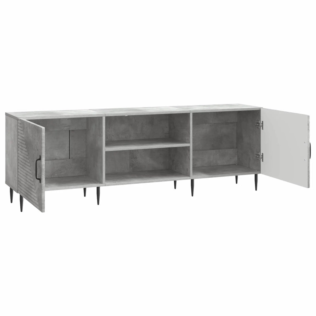 Mobile TV Grigio Cemento 150 x 31 x 50 cm Legno ingegnerizzato 894918