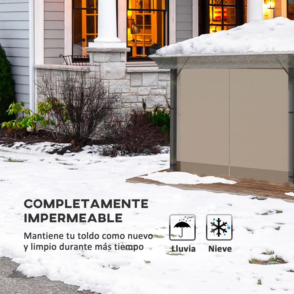 Copertura per Gazebo 3x3 m ¨C Minimal ¨C Impermeabile, Trasparente