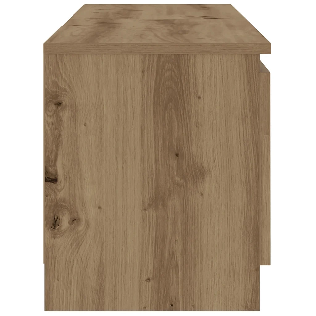 Mobile Porta TV con LED Artigianale 120x30x36 cm Multistrato