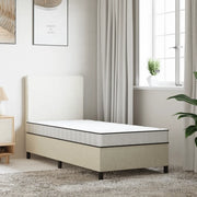 vidaXL Materasso in Schiuma Mediamente Morbido 90x190cm Single Size