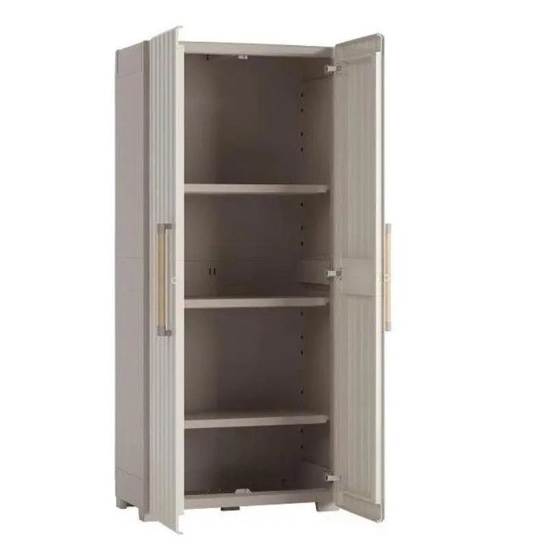 Armadio Keter Groove alto sabbia/beige cm 80x45x180 h