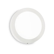 Applique Moderna Round Universal Alluminio-Plastiche Bianco Led 36W 3000K D40