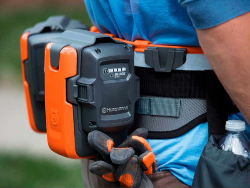 Connector kit Husqvarna cintura portabatteria con connettore borsa portaccessori