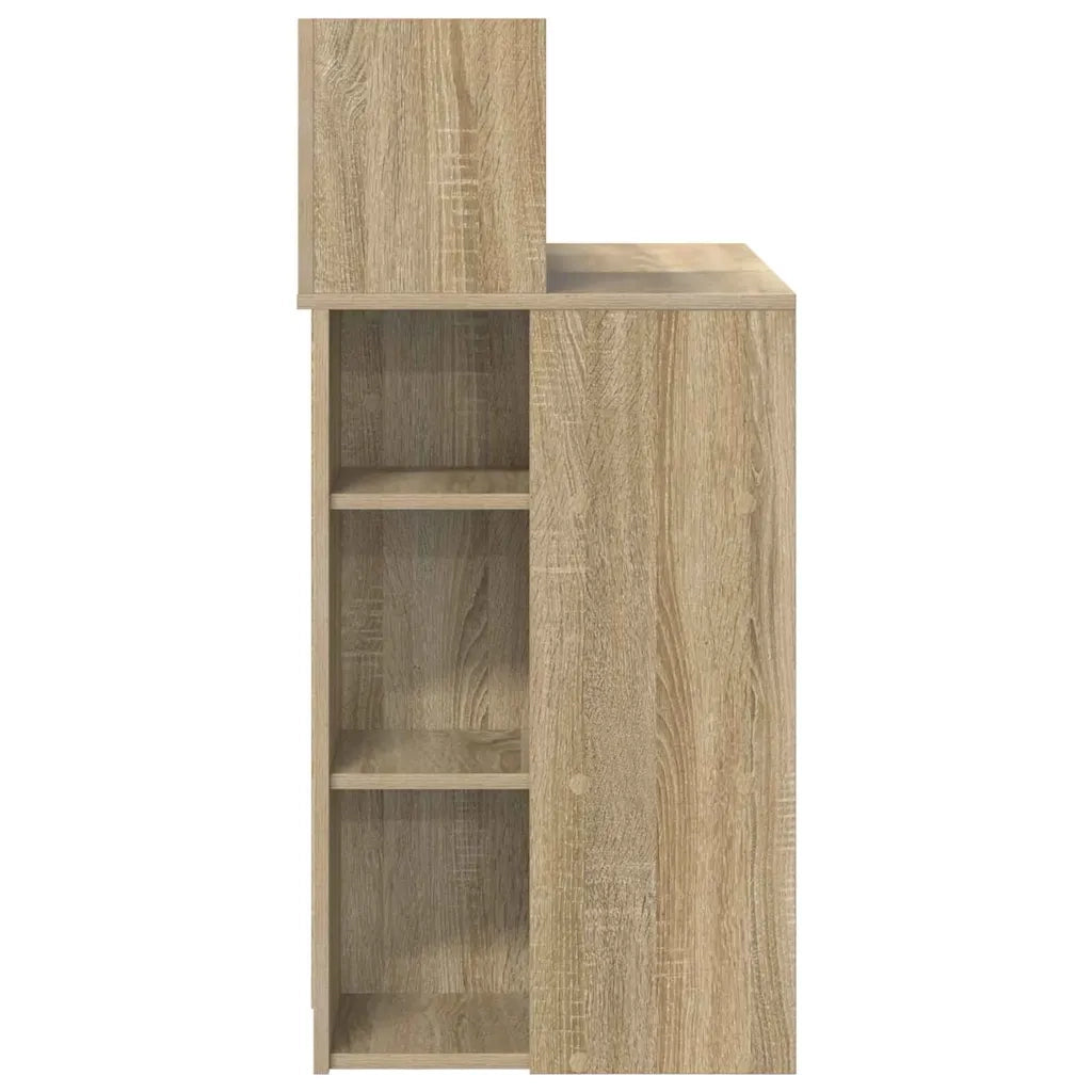 Scrivania Rovere Sonoma 90 x 48 x 101,5 cm Legno multistrato 869524