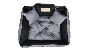 AIO FACTORY 100x75 cm KINGDOG Cuccia per cani impermeabile personalizzabile Grigio scuro