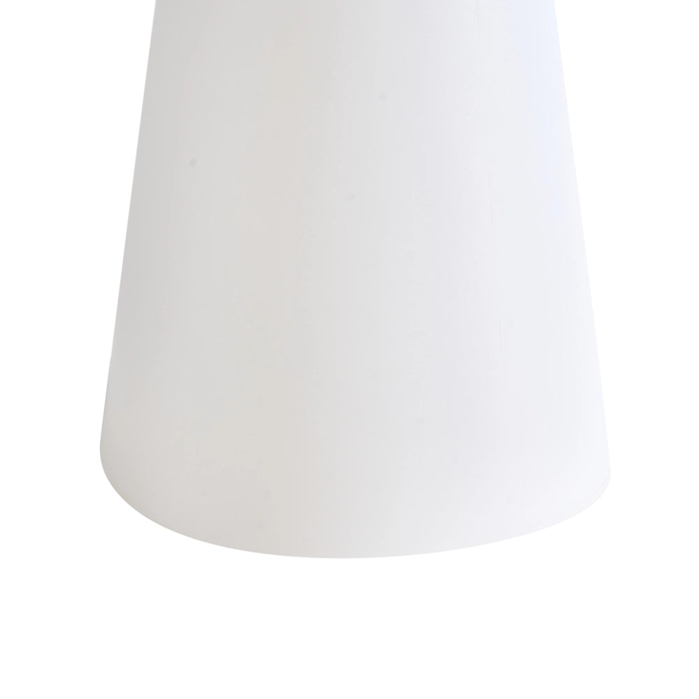 Lampada da terra decorativa a LED per esterni Design RGB Illuminazione Look moderno Materiale sintetico IP54 Bianco