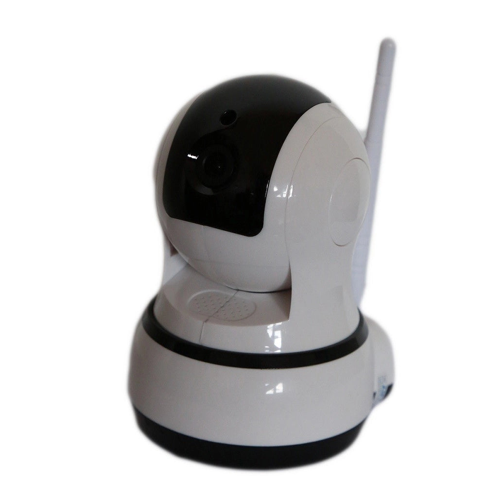 Trade Shop - Telecamera Ip Motorizzata Wireless Led Ir Hd 720p Wifi Rete Lan Onvif -