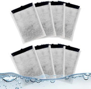 Filtro attivo a carbone e wattle 6 pezzi - Riscaldante - Trattamento dell'acqua - Adatto per EasyCrystal 250/FilterBox 300 - Progettazione sostenibile - Filtri a tessuto