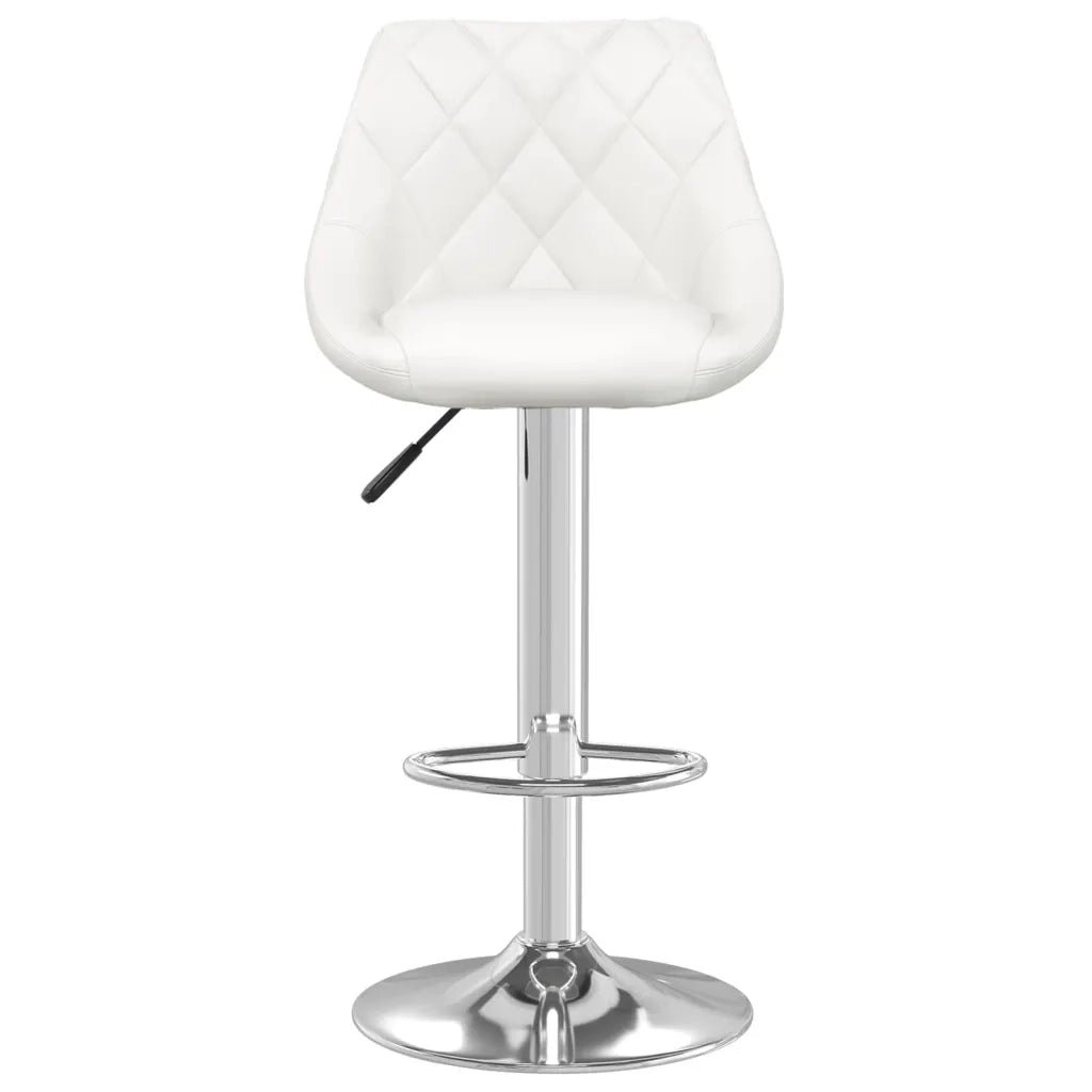 Sgabello da Bar Bianco in Similpelle cod mxl 70644
