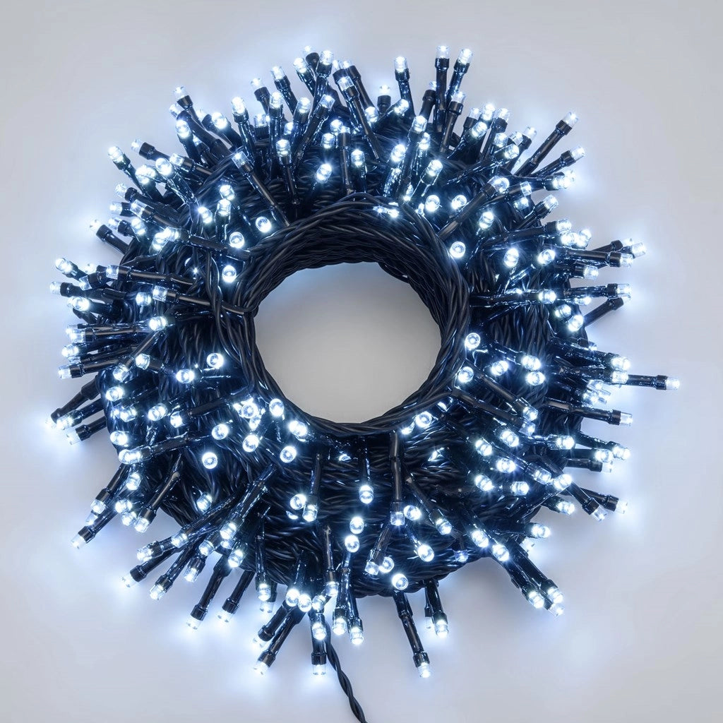 SERIE 100 LED LUCE CALDA      8 GIOCHI fredda