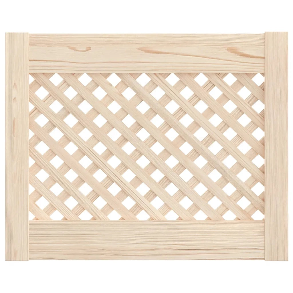 Ante con Design a Reticolo 2 pz 49,5x39,5 cm in Legno di Pino 372788
