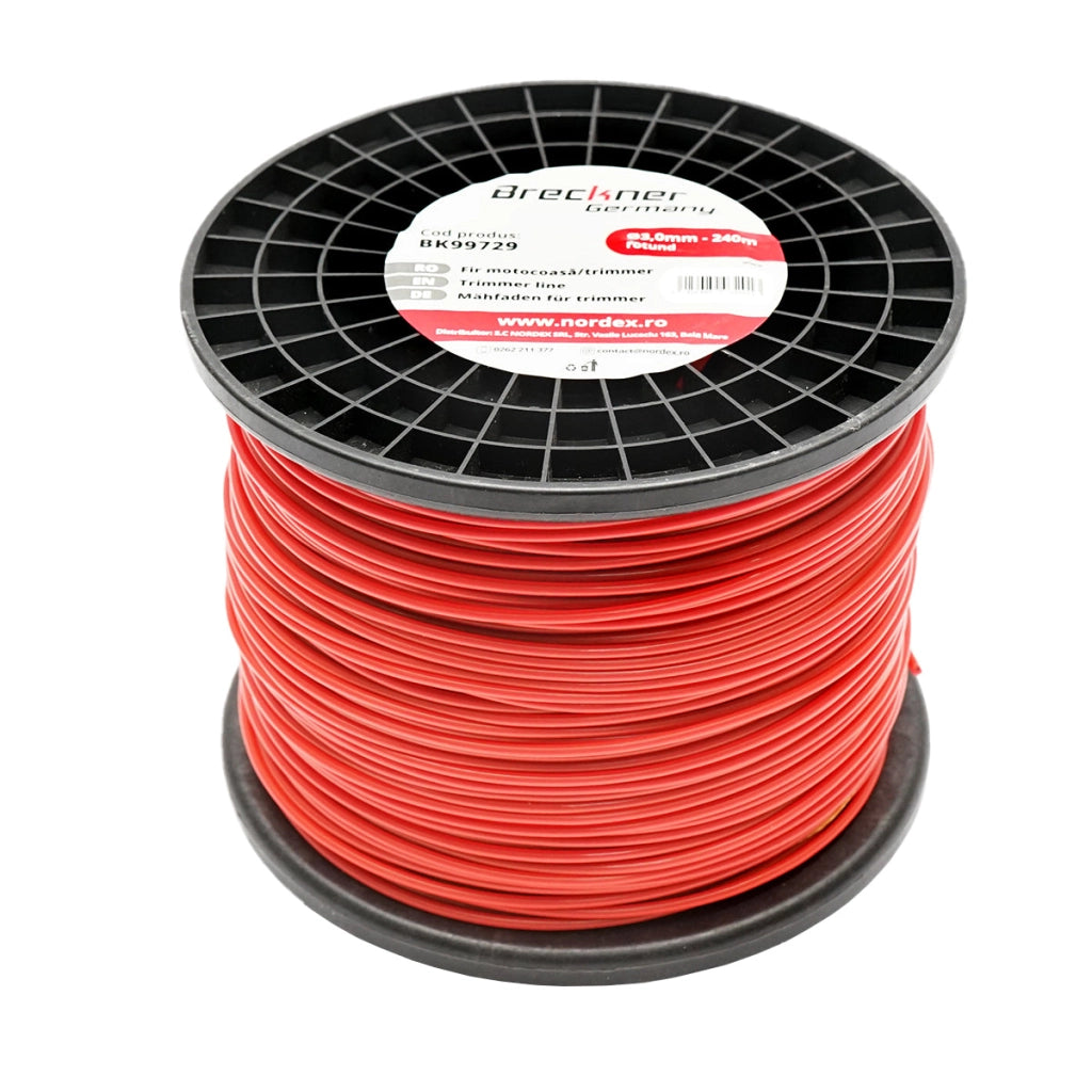 Filo per decespugliatore tondo, 3,0 mm x 240 m Breckner Germany