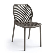 SEDIA ARIA IMPILABILE 47X60XH82CM TORTORA- 1,0 pz